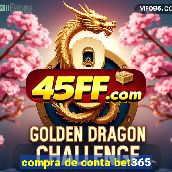 compra de conta bet365